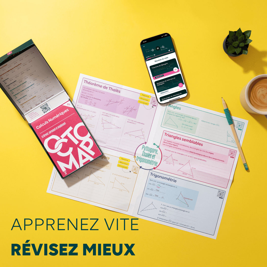 réviser le brevet maths avec cartes mentales et annales brevet