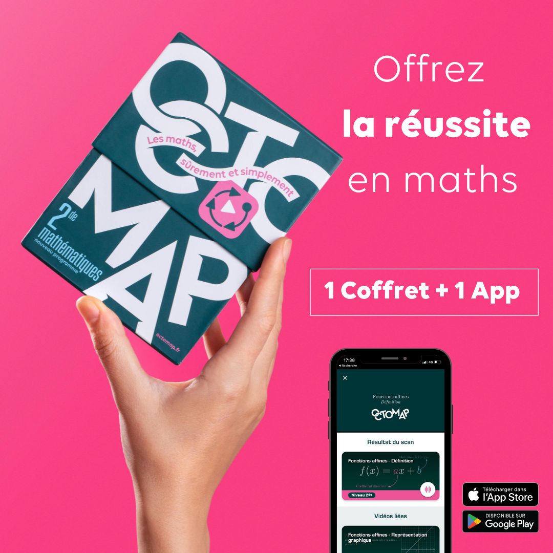 OCTOMAP : Une année du prgramme maths seconde à portée de main