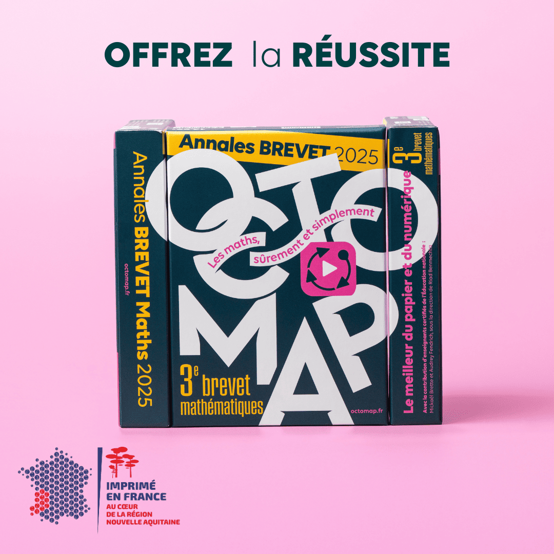 OCTOMAP Annales Brevet 2025 Mathématiques 3e