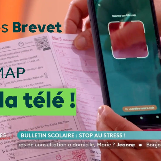 annales brevet maths par OCTOMAP à la télé
