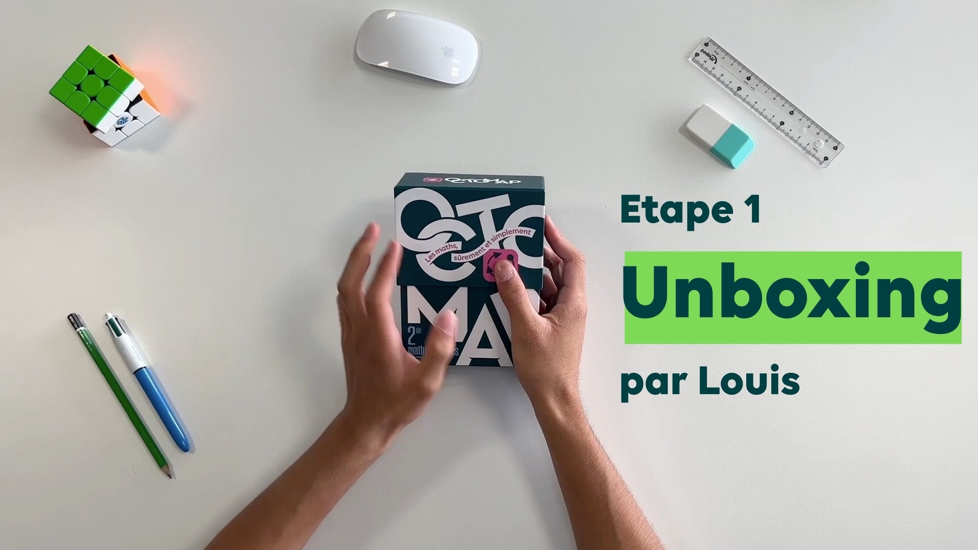 Maths seconde OCTOMAP unboxing