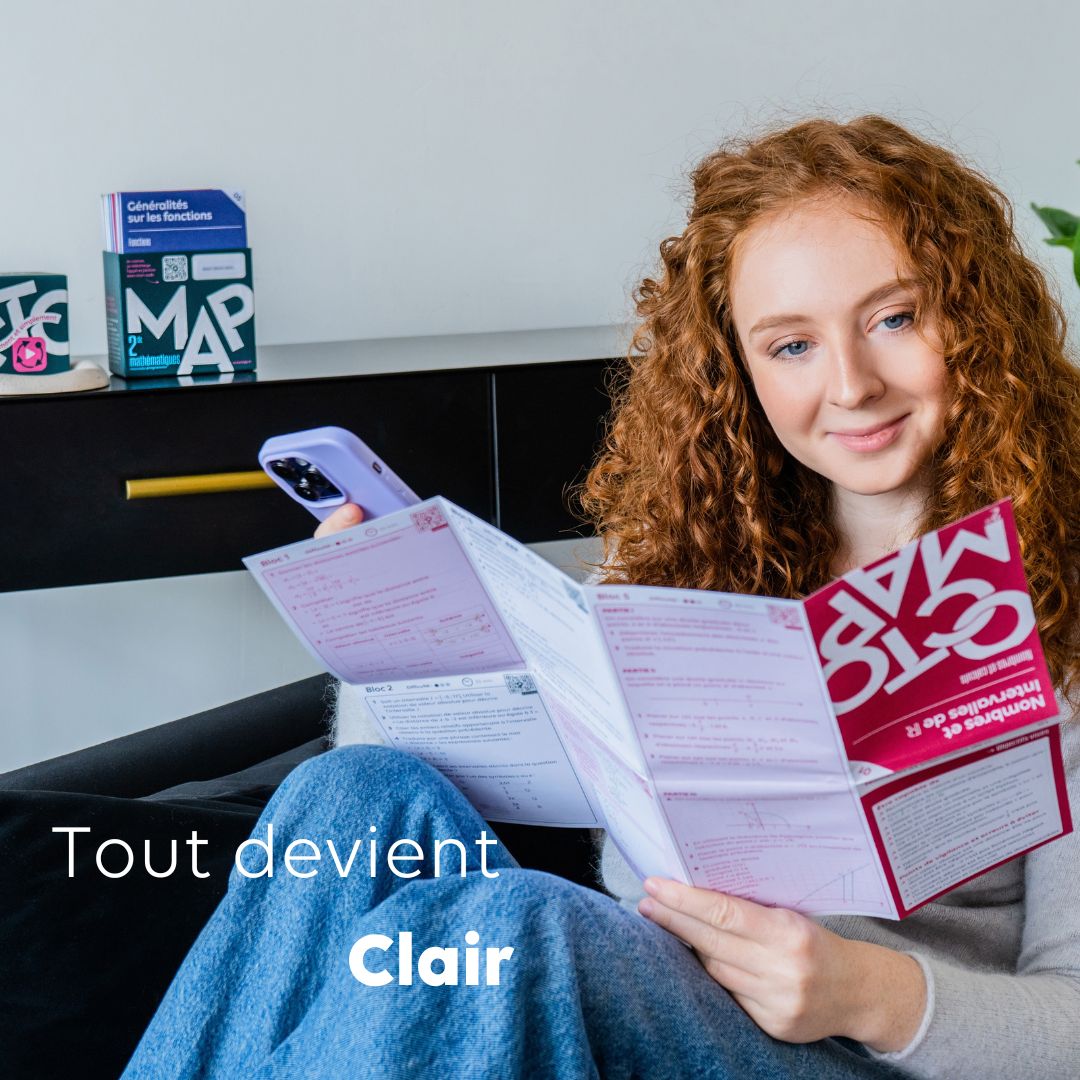 Le programme maths seconde, Marie découvre les cours et exercices corrigés avec octomap